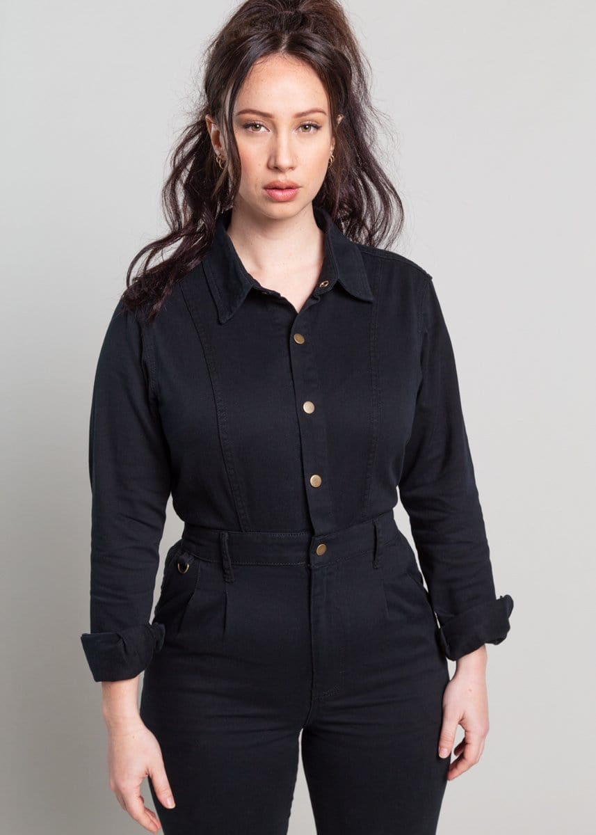 Ringer Suit Short Black – SÜK Workwear