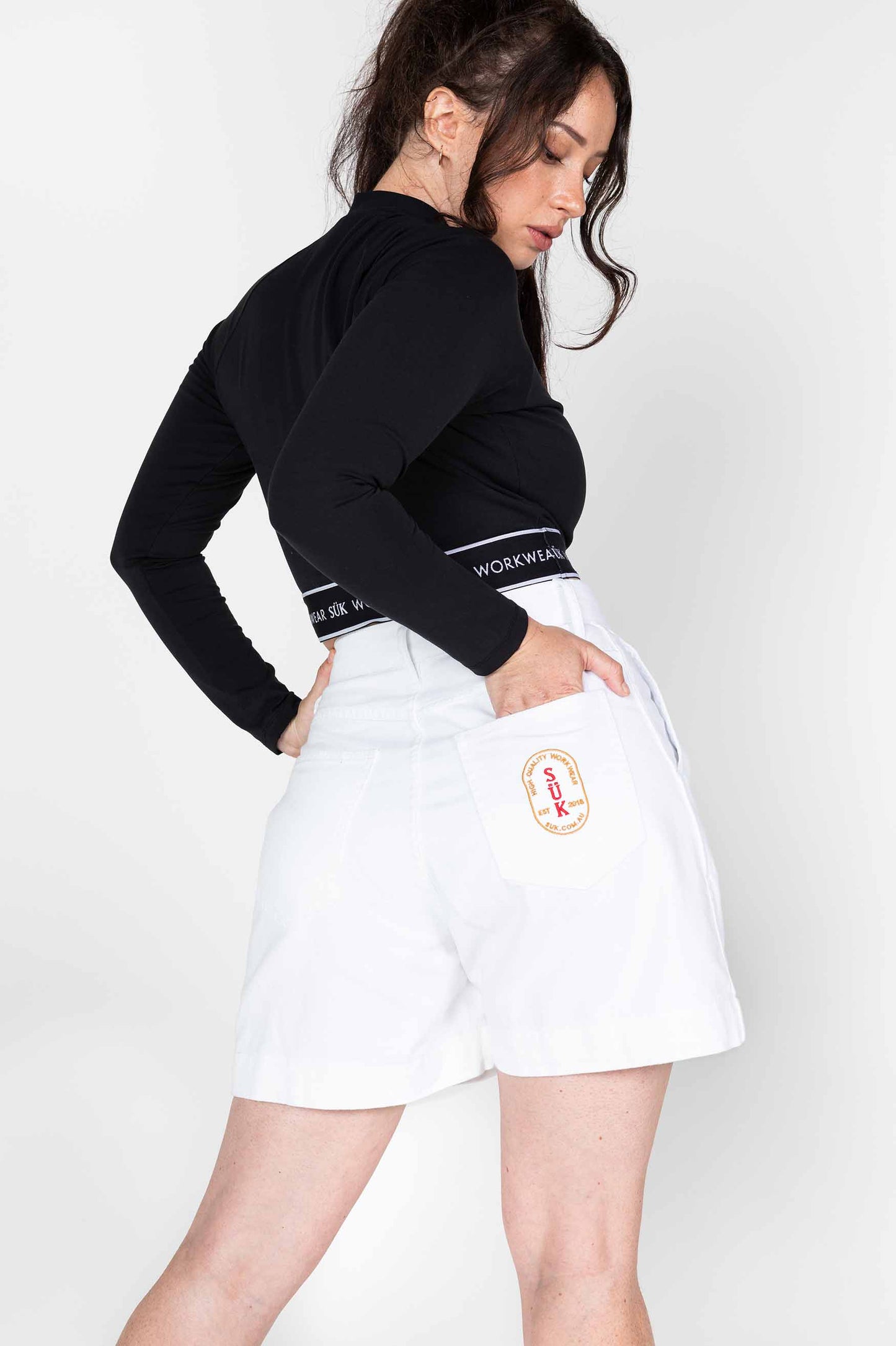 Gunnee Shorts White