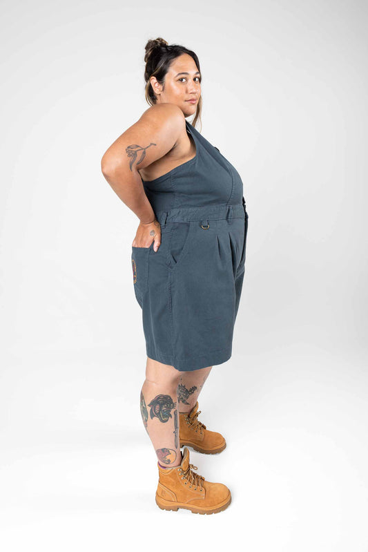 Cropped Roper Suit - Green