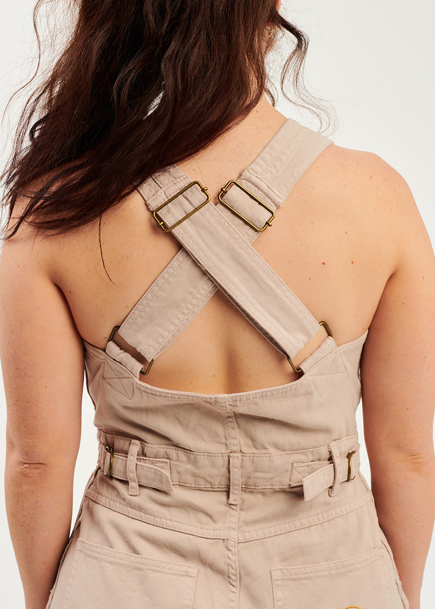 Cropped Roper Suit - Stone