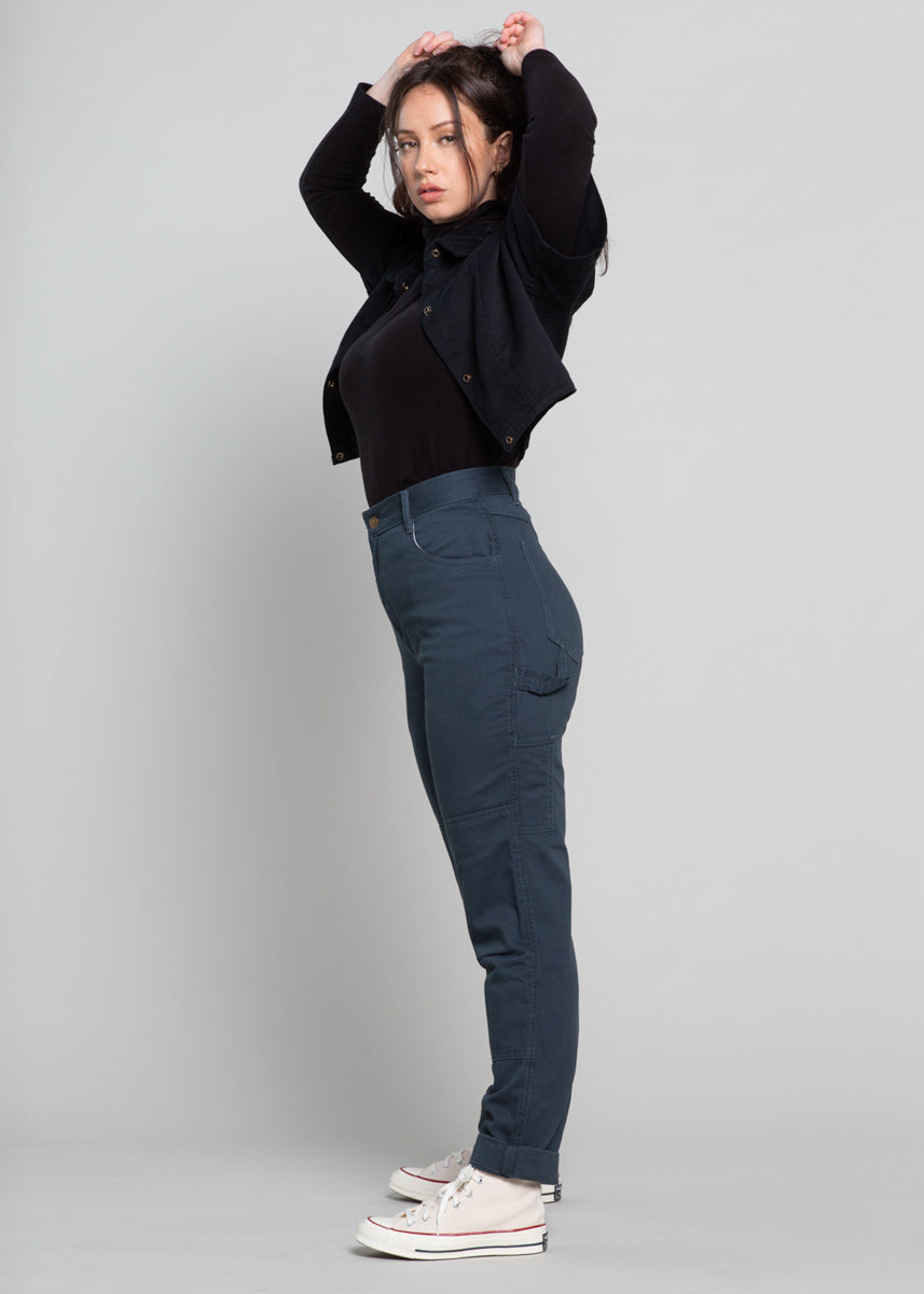 2 Way Work Pants Green