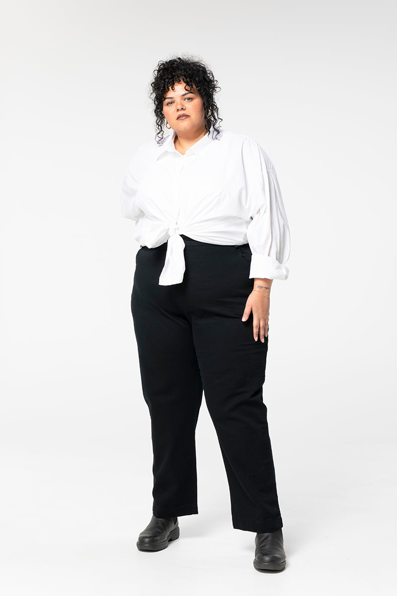 Discreet Plain Pants