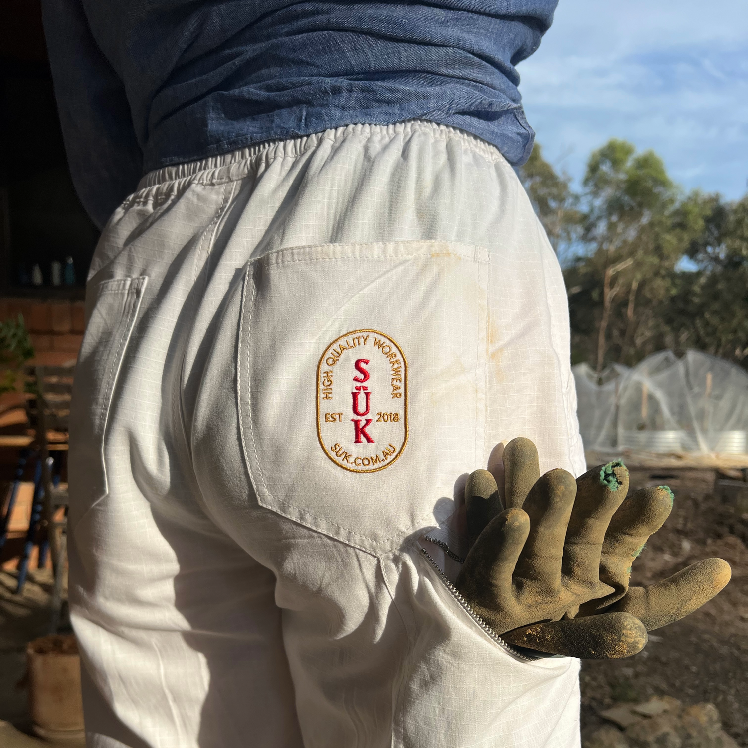 Elastic Waist Pants