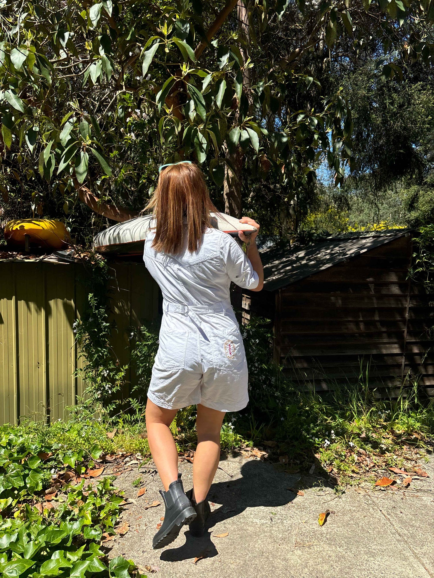 Ripstop 2.0 Cropped Lagoon Suit - Short - White