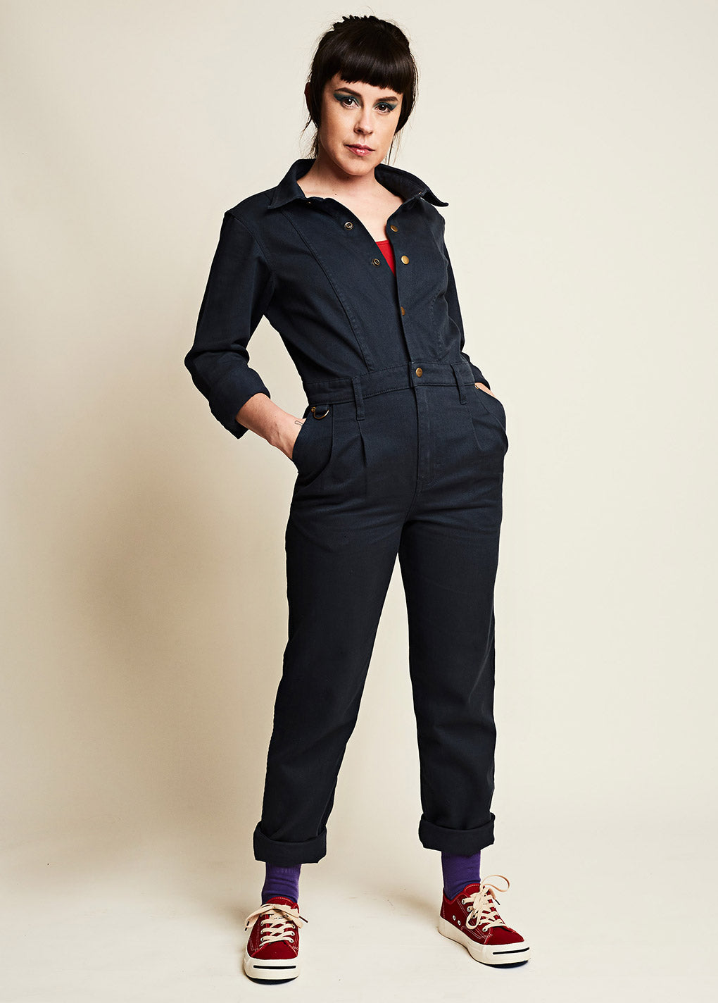 Ringer Suit - Long - Green