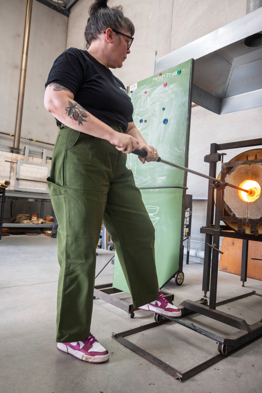 Canvas Construction Pants - Hunter