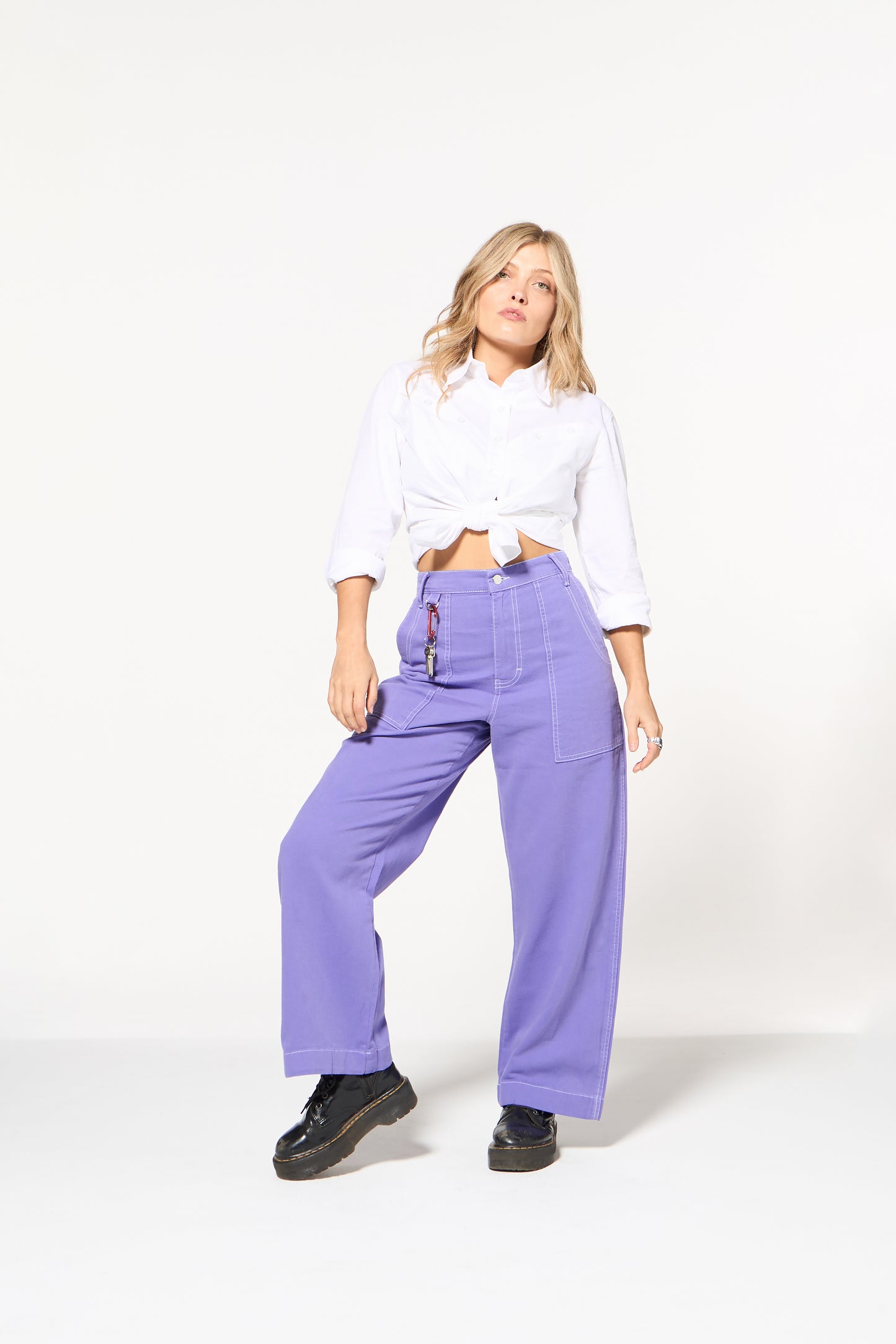 Construction Pants - Milky Way