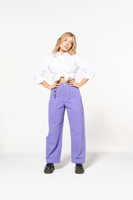 Construction Pants - Milky Way