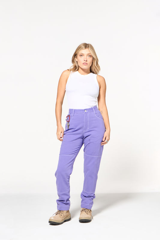 2 Way Work Pants - Milky Way