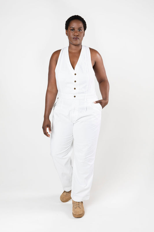 Roper Suit - White