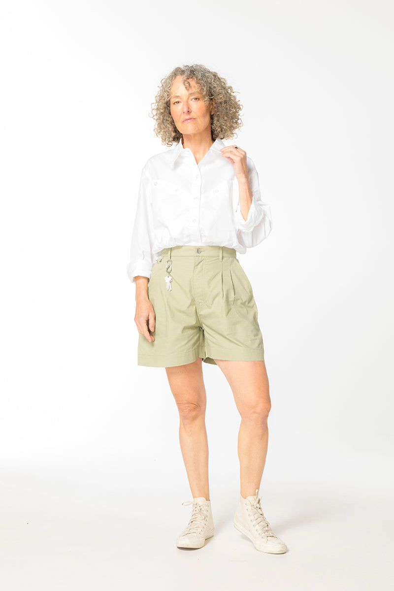 Ripstop Gunnee Shorts - Khaki