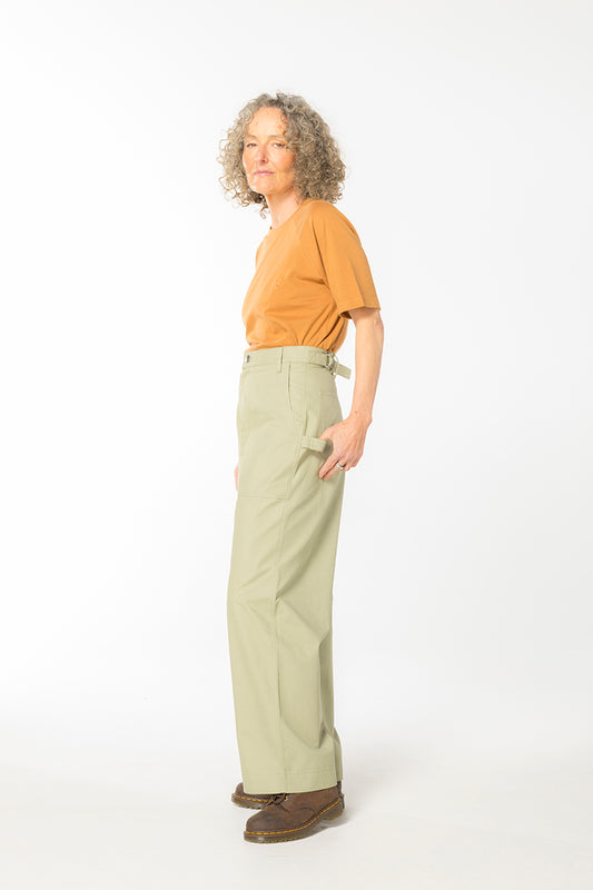 Ripstop Construction Pants - Khaki
