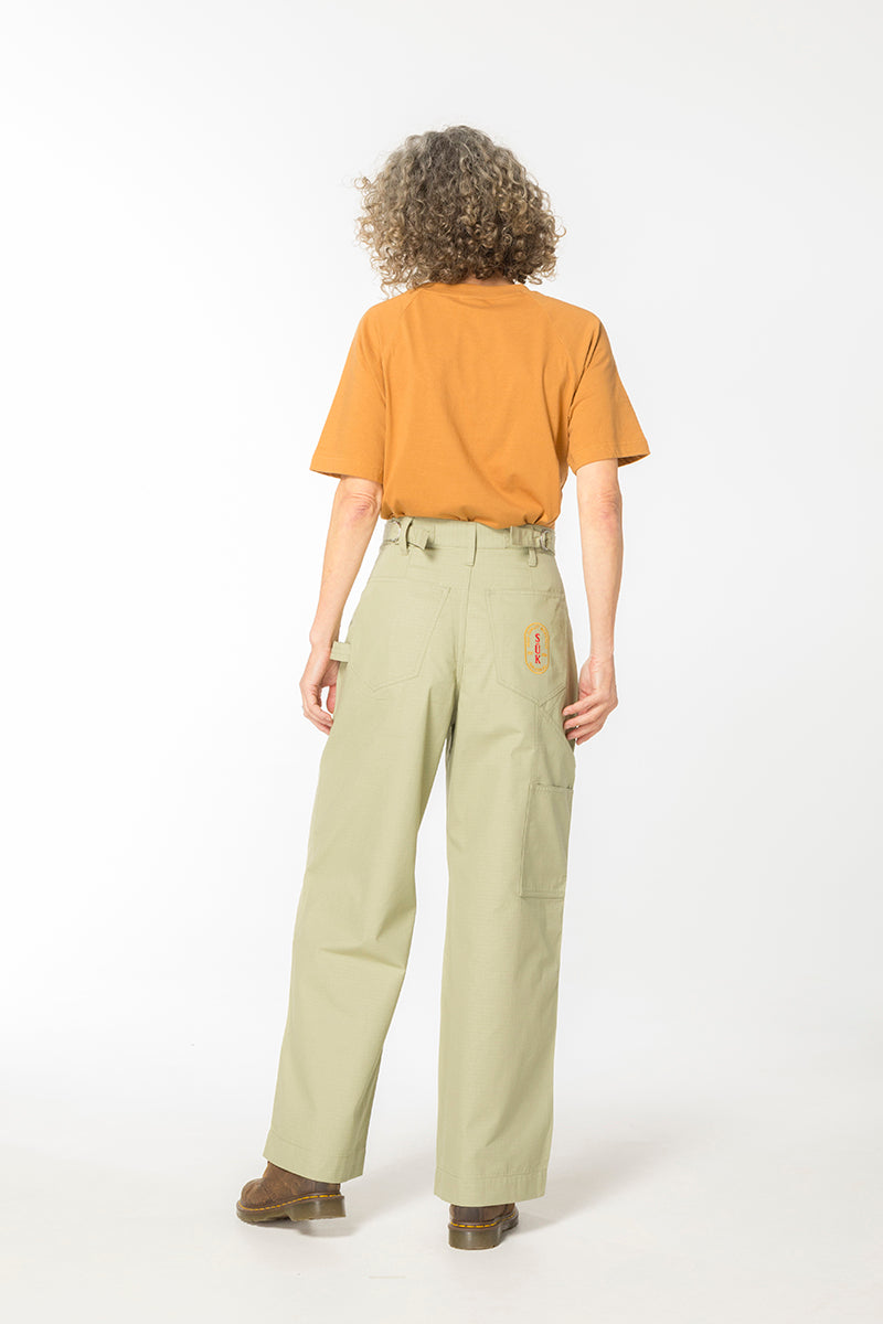 Ripstop Construction Pants - Khaki