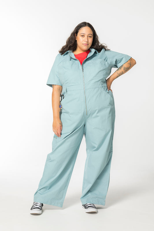 Ripstop Lagoon Suit - Short Body - Cement