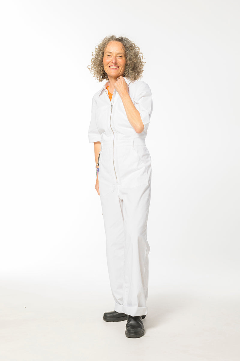 Ripstop 2.0 Lagoon Suit - Long Body - White