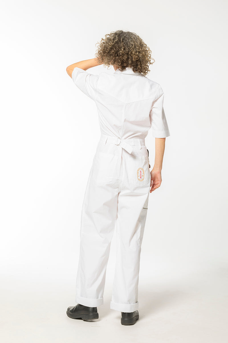 Ripstop 2.0 Lagoon Suit - Long Body - White