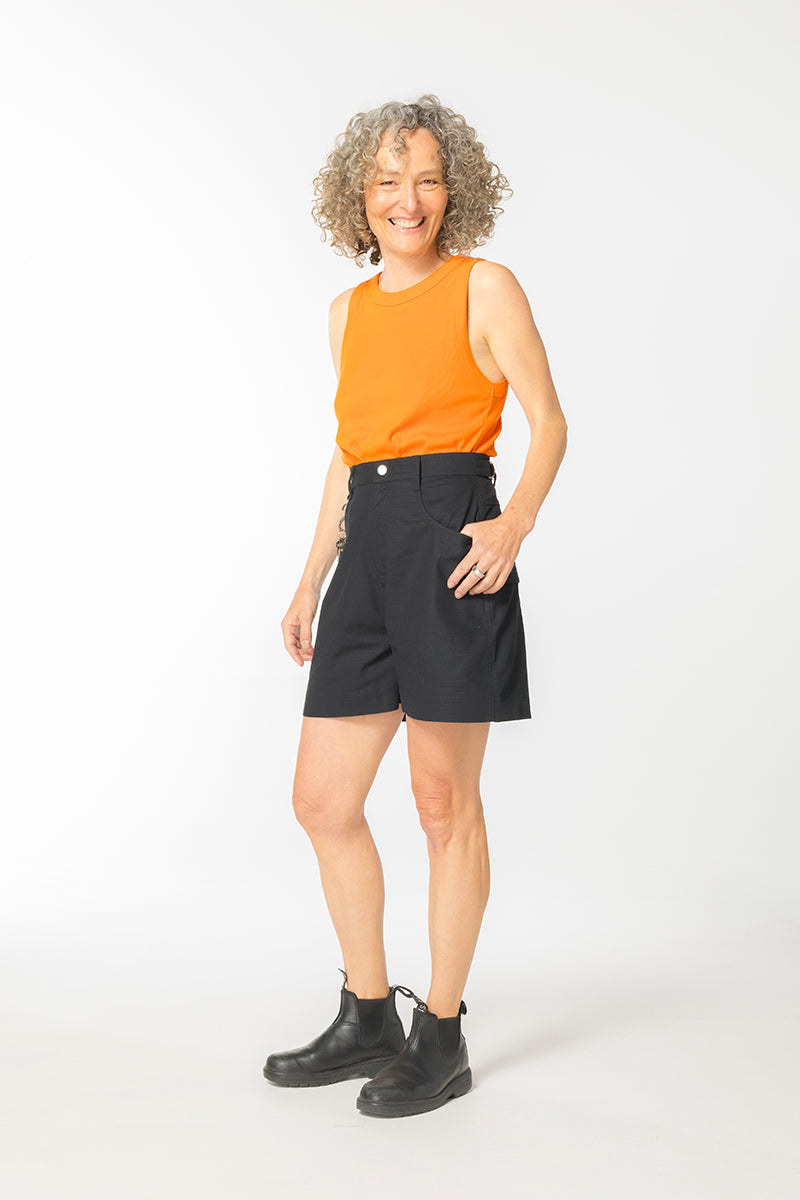 Ripstop Utility Shorts - White