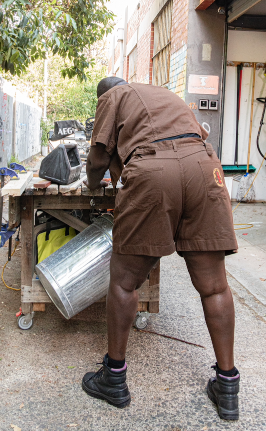 Utility Shorts - Umber