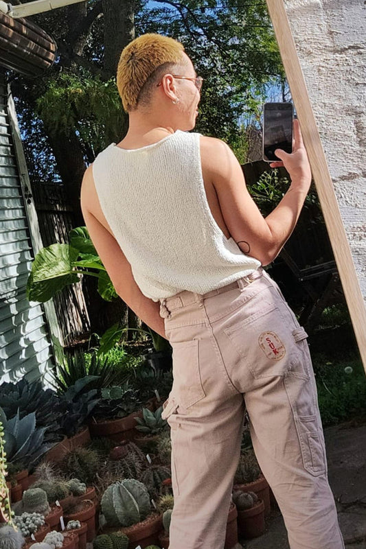 2 Way Work Pants - Stone