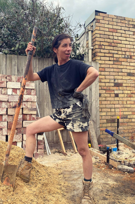 Tinnie Shorts - Cowhide