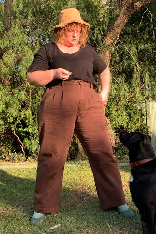 Station Pants - Umber