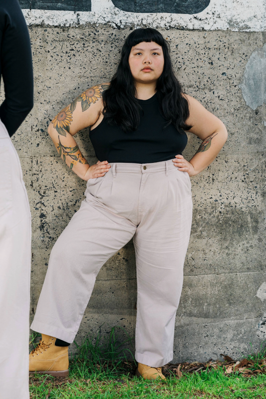 Station Pants - Stone