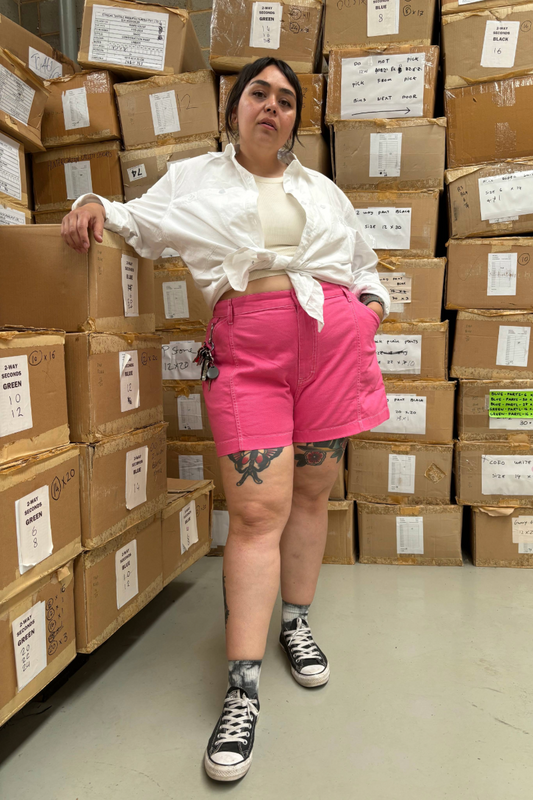 Tinnie Shorts - Saltlake Pink