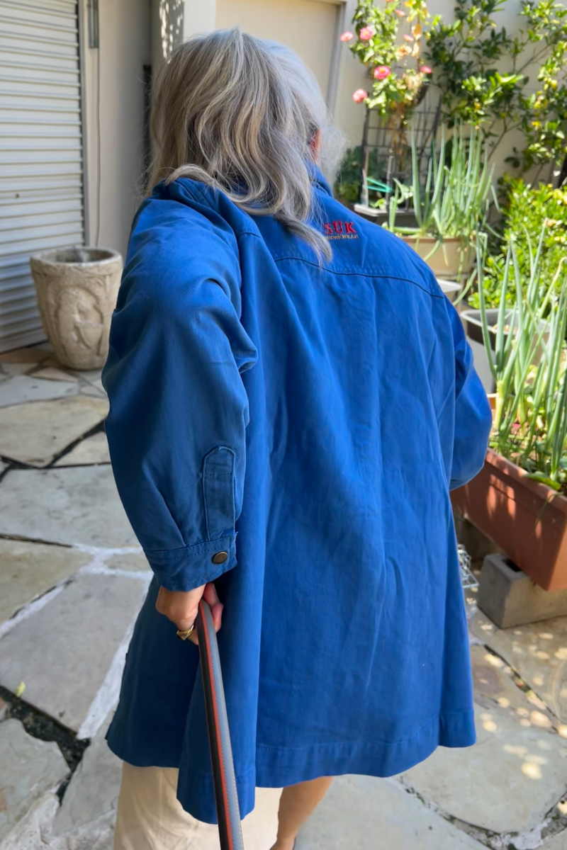 Farrier Shacket - Blue Tongue