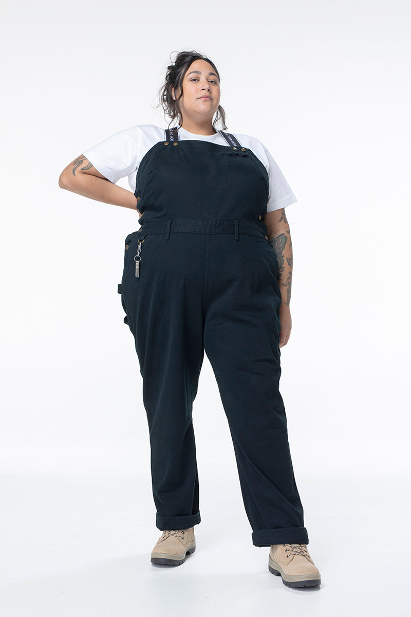 925 Work Suit Long Body - Black