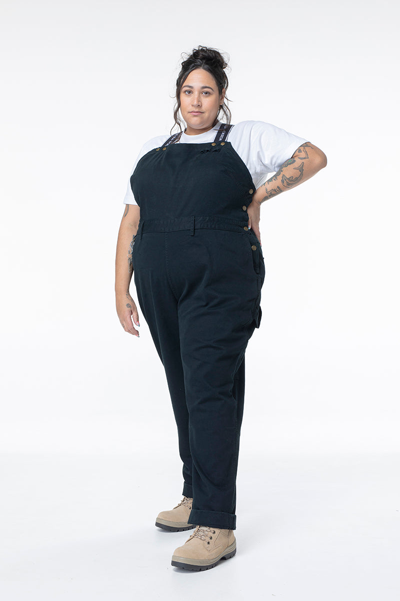 925 Work Suit Long Body - Black