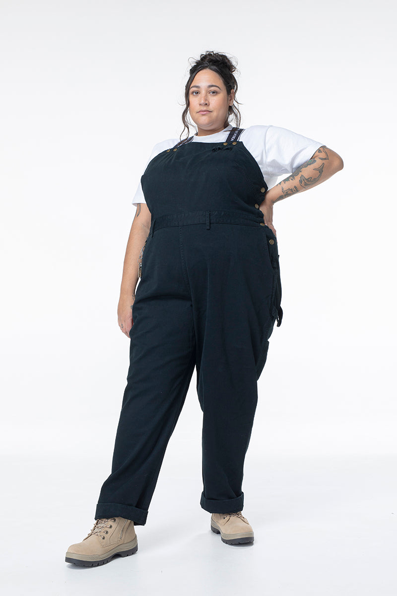 925 Work Suit Long Body - Black