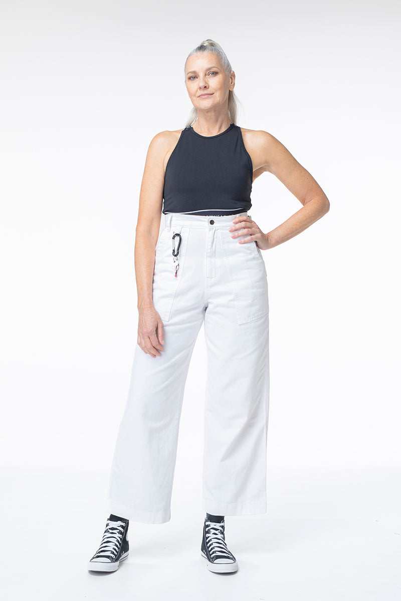 Construction Pants - White