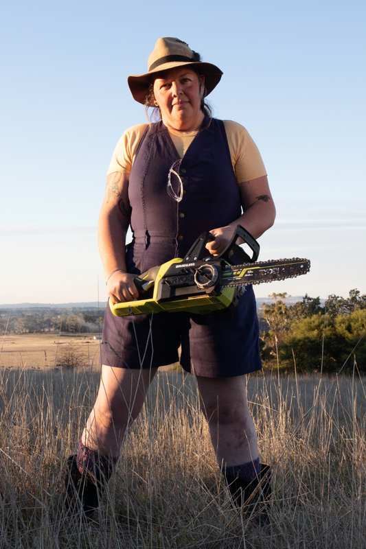 Cropped Roper Suit - Blue