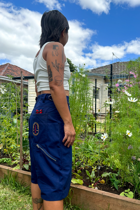 Ripstop 2.0 Long Shorts - Navy