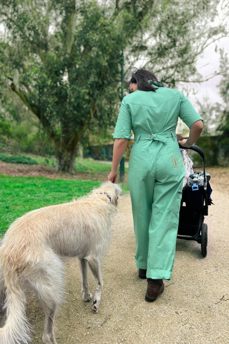 Ripstop Lagoon Suit - Short Body - Pastel Ming Green