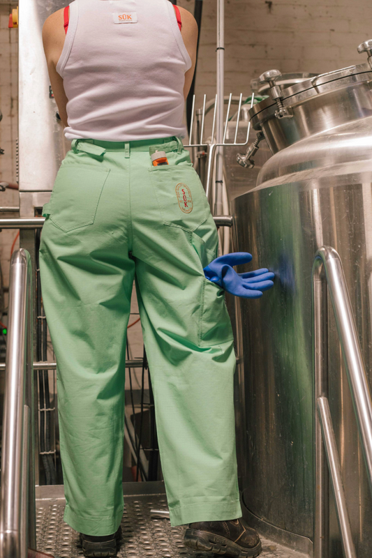 Ripstop Construction Pants - Ming Green