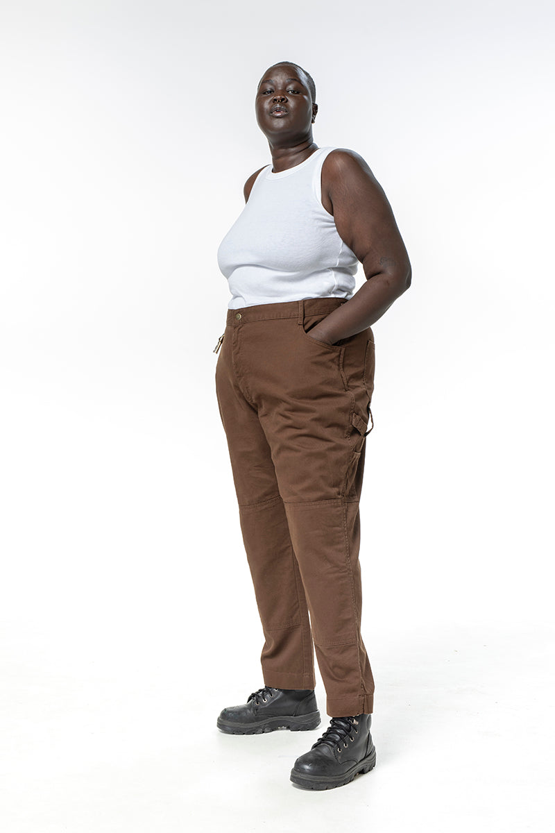2 Way Work Pants Umber