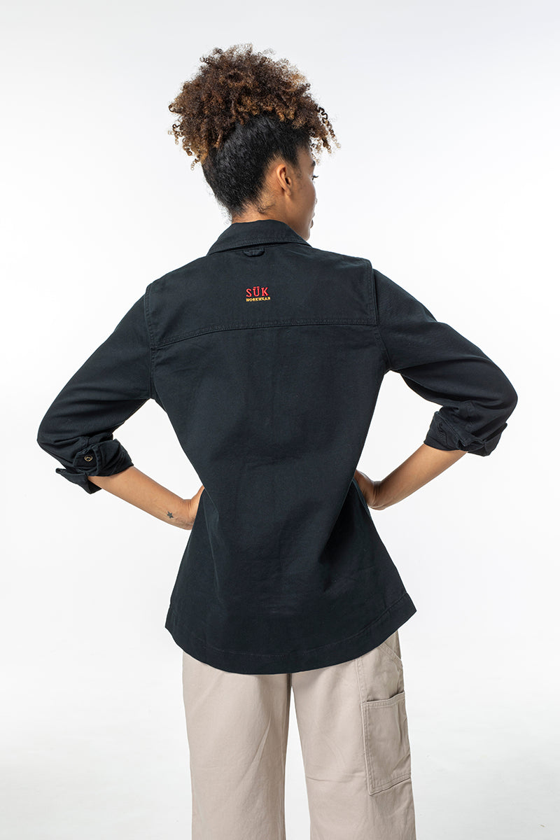 Farrier Shacket Black