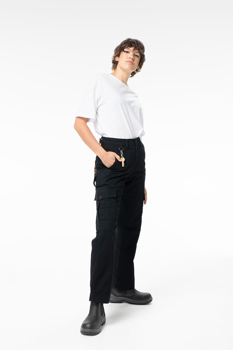 Mid Rise Cargo Pants - Core