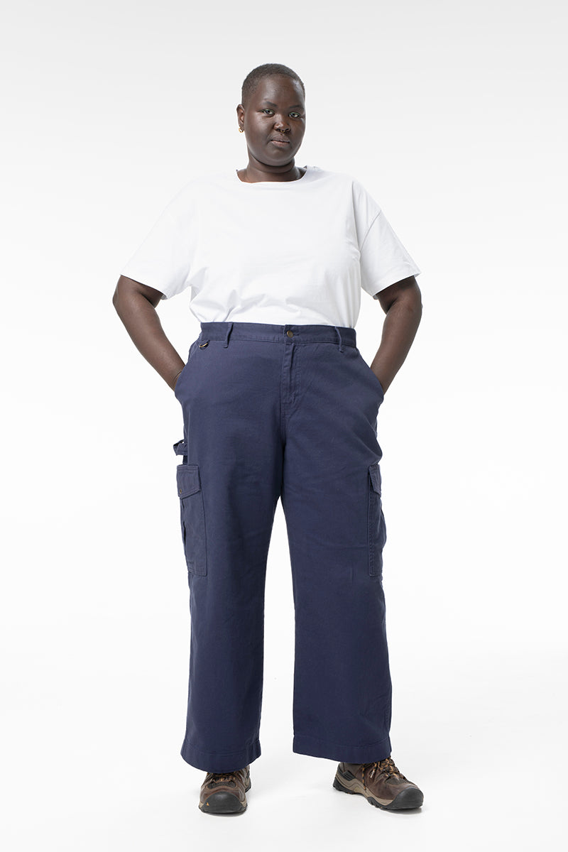 Mid Rise Cargo Pants - Core