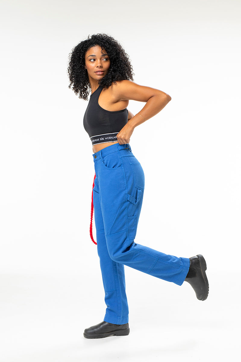 2 Way Work Pants - Blue Tongue