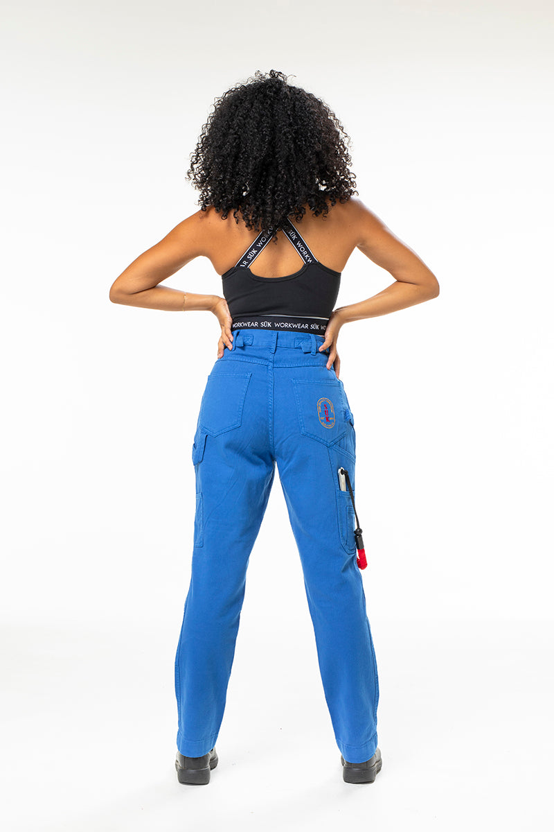 2 Way Work Pants - Blue Tongue
