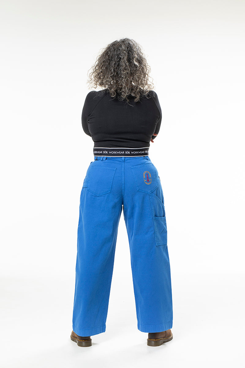 Construction Pants - Blue Tongue