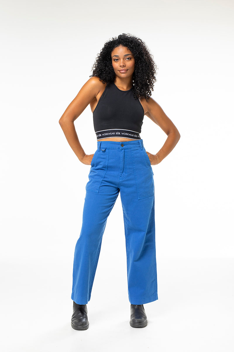 Construction Pants - Blue Tongue