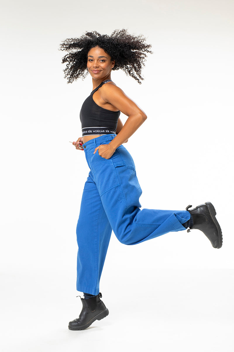 Construction Pants - Blue Tongue