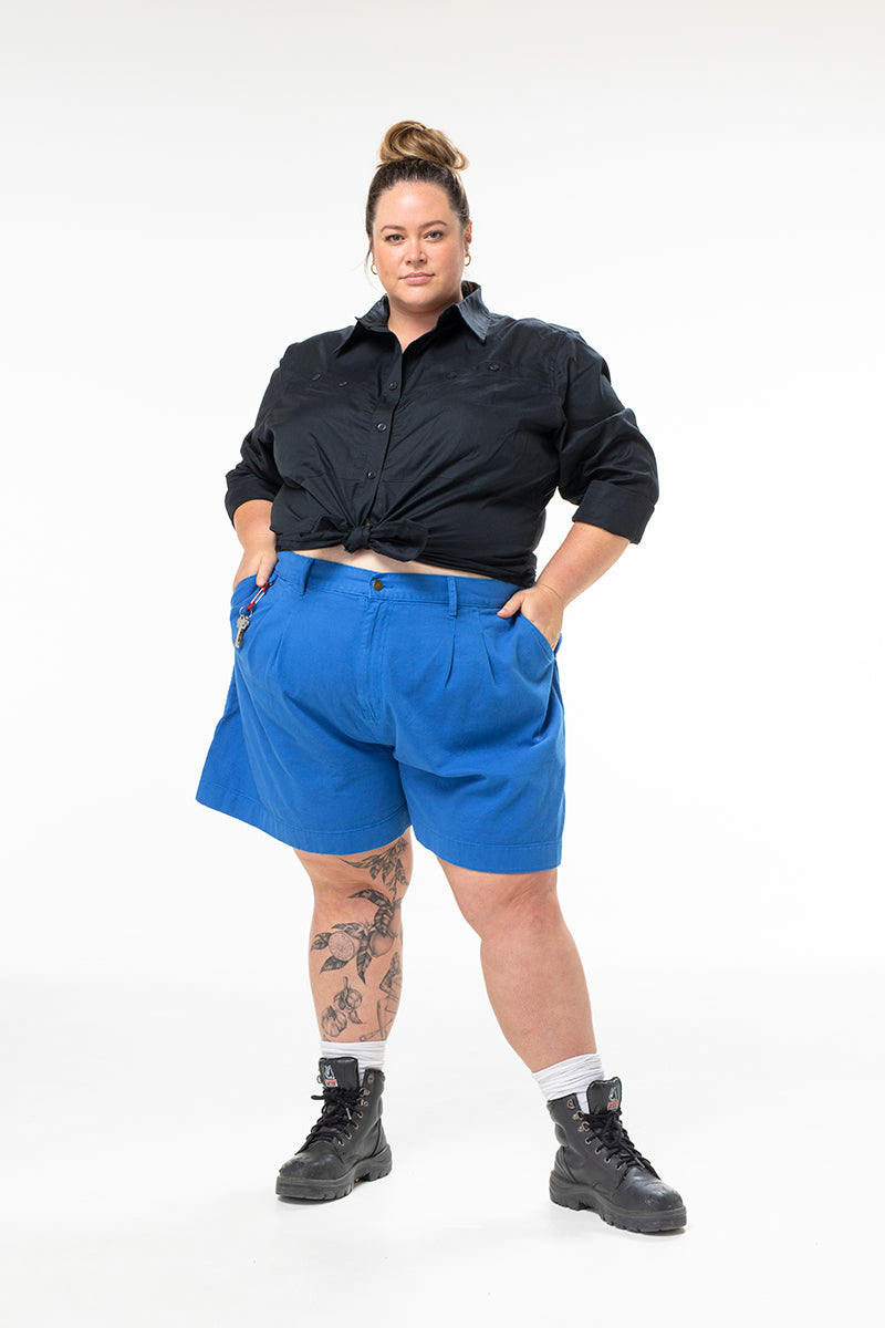 Gunnee Shorts - Blue Tongue