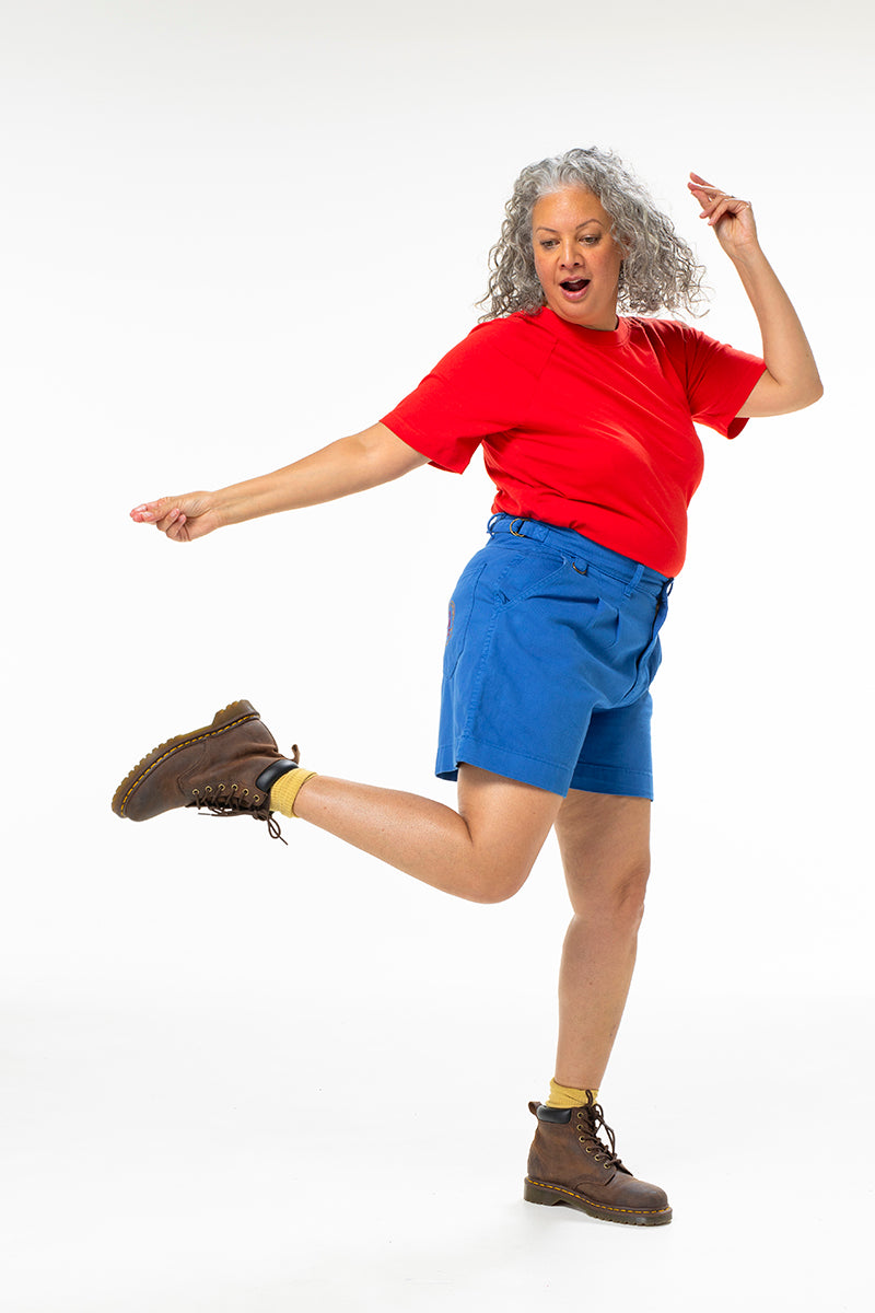 Gunnee Shorts - Blue Tongue