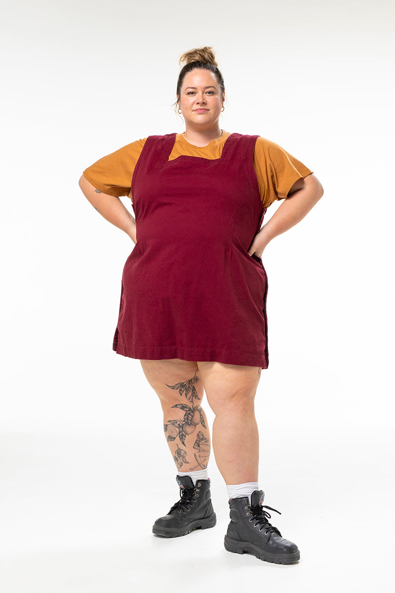 Switch Apron - Burgundy
