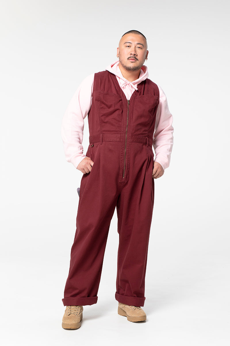 Yard Suit - Long Body - Burgundy
