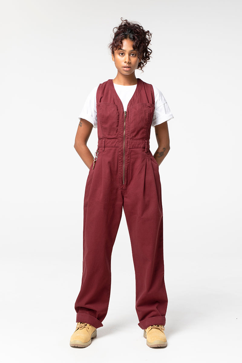Yard Suit - Long Body - Burgundy